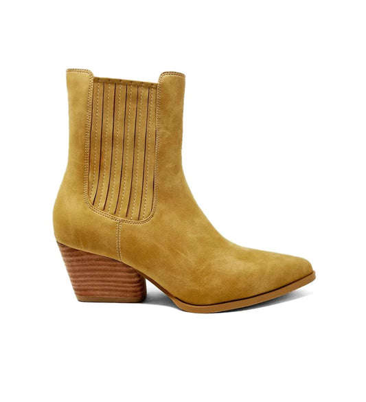 Vivica Camel Ankle Boots